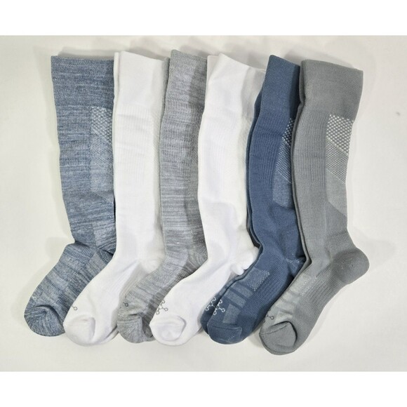 Tommie Copper Size Medium 6 Pack SnugStay OTC Socks NWOT - Picture 1 of 7